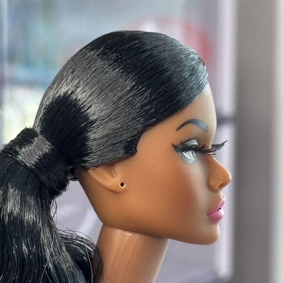 Poppy Parker Fashion Doll Nude Black AA Snoozeroo - Picture 3 of 5